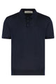 Golden Goose Giotto Knitted Virgin Wool Polo Shirt