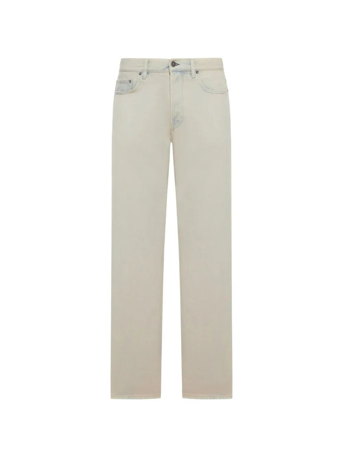 Golden Goose Light Sand Denim Trousers