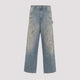 Golden Goose Destroyed Denim Cotton Jeans