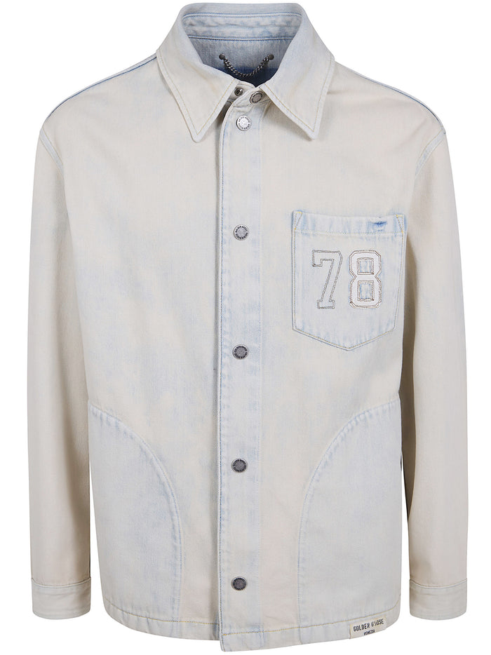 Golden Goose Beige Cotton Sports Jacket