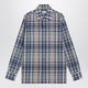 Golden Goose Indigo Blue Checked Shirt