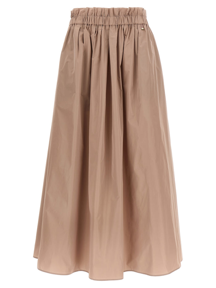 Herno New Techno Taffeta Skirt