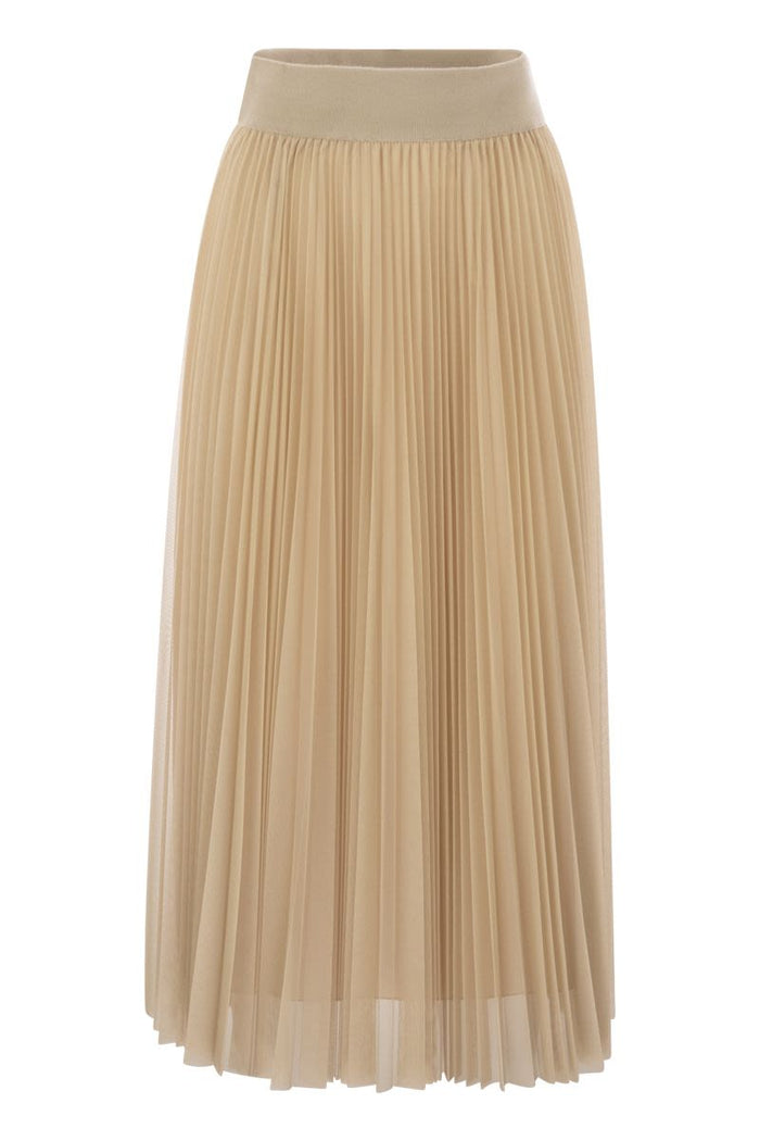 Fabiana Filippi Pleated Mid-Length Skirt