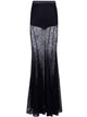 Elisabetta Franchi Long Flamenco Skirt