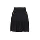 Elisabetta Franchi Black Linen Mini Skirt