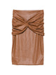 Elisabetta Franchi Eco Leather Skirt