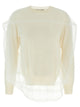 Comme Des Garçons Tulle Sweater