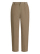 Dolce & Gabbana Nude Neutrals Cotton Regular Pants