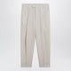 Dolce&Gabbana Beige Linen Canvas Trousers