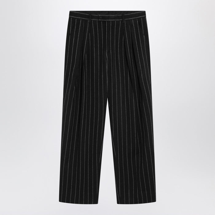 Dolce&Gabbana Striped Wool-Blend Trousers