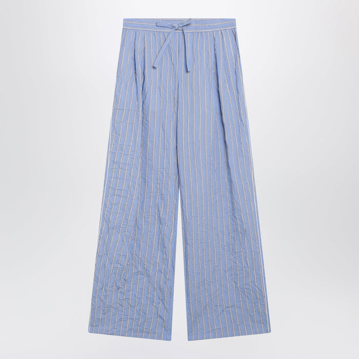 Dolce & Gabbana Vanity Trousers In Striped Viscose