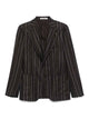 Tagliatore Black Virgin Wool Polyester Jacket