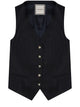 Tagliatore Gilet In Lino Con Bottoni