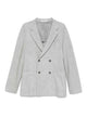 Tagliatore Grey Virgin Wool Polyamide Jacket