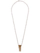 Rick Owens Collana Open Trunk In Ottone