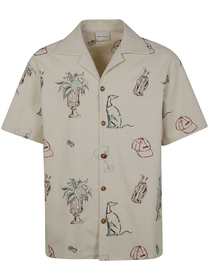 Drôle De Monsieur La Chemise Brodée Country Club