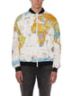 Saint Mxxxxxx Bomber Stampa Mappamondo