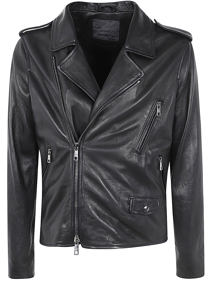 Giorgio Brato Eco Sheepskin Biker Jacket