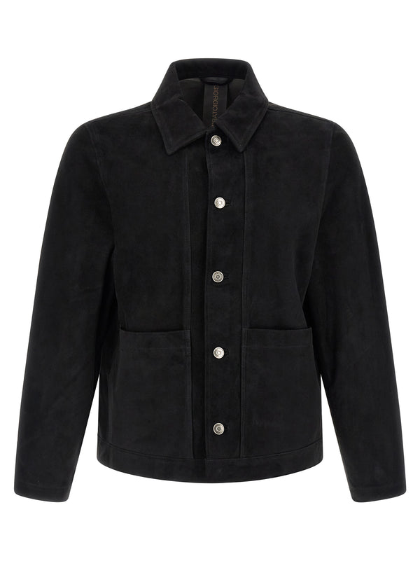 Giorgio Brato Fiore Suede Jacket