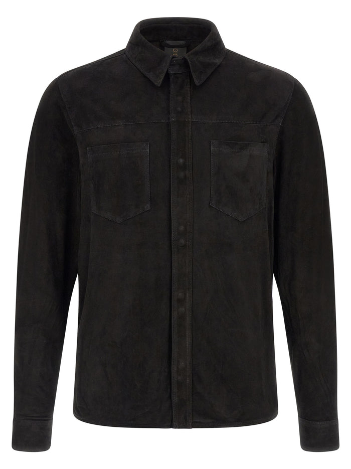 Giorgio Brato Suede Shirt Gloves