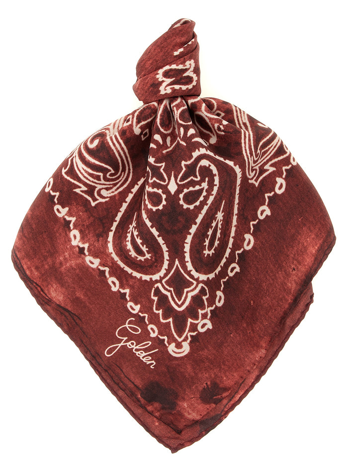 Golden Goose Paisley Scarf