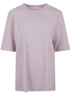Golden Goose Pink Tshirt With Reversed Logo Lettering On The Back