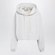 Golden Goose Star Sweatshirt With Crystal Embroidery In Grey Cotton