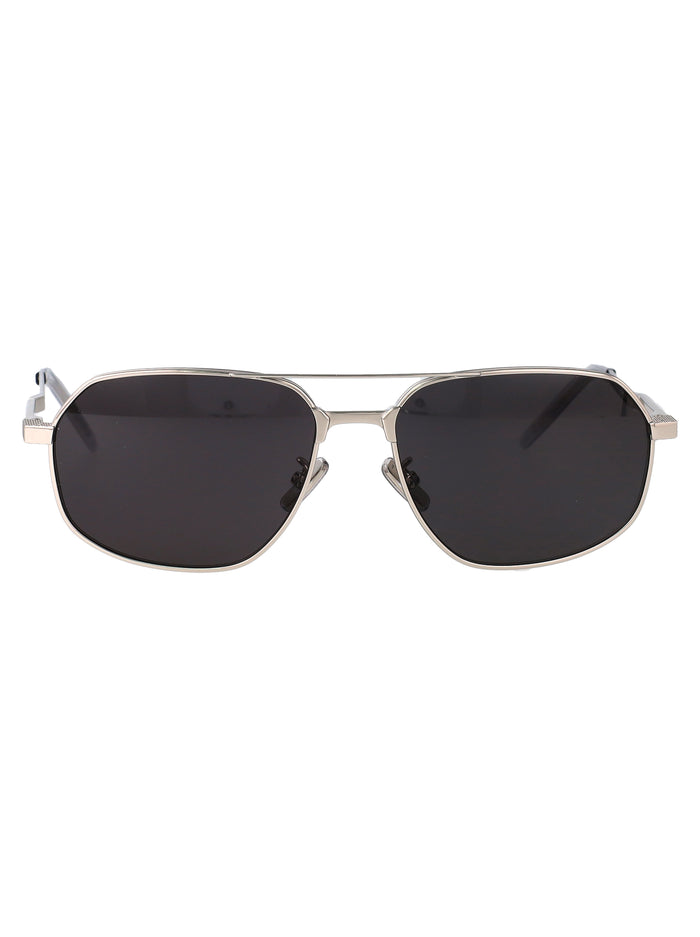 Givenchy Silver Metal Sunglasses