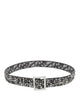 Golden Goose Black Studs Belt