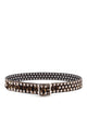 Golden Goose Leo Leather Belt