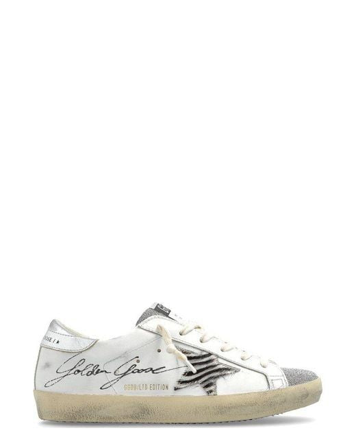 Golden Goose Super-Star Leather Upper With Signa
