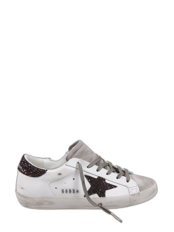 Golden Goose Super Star Leather Upper Suede Toe