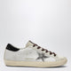 Golden Goose Golden Goose Super-Star Sneakers In White With Animal-Print Star