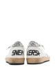 Golden Goose "Ballstar" Nappa Upper And Spur Glitter Star And Heel