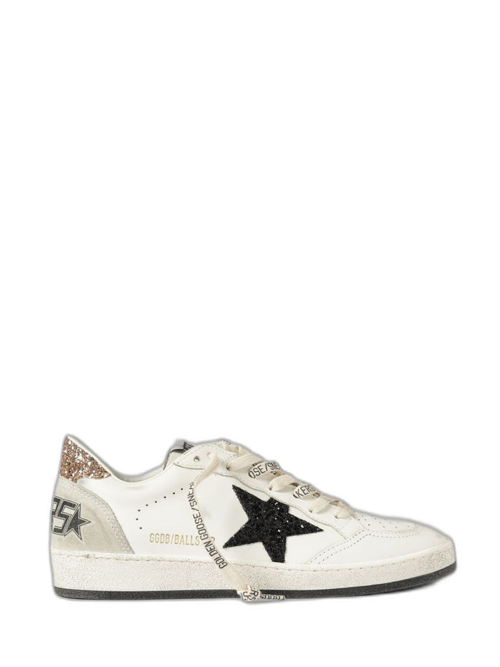 Golden Goose Ballstar Sneaker White Black Gold
