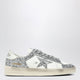Golden Goose Stardan White/Glitter Silver Sneakers