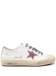 Golden Goose White Bubblegum Pink Bronze Vstar2 Sneaker