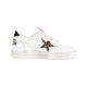 Golden Goose White Leopard Star Sneakers