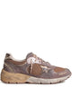Golden Goose "Running Dad" Suede And Mesh Upper Suede Toe Spur And Tongue Laminated Leather Star