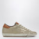 Golden Goose Beige/Platinum/Brown Super-Star Trainers