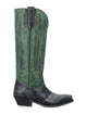Golden Goose Green Leather Boots