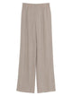 Golden Goose Pinstripe Motif And Elasticated Waist Wool Blend Pants