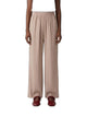 Golden Goose Pinstripe Motif And Elasticated Waist Wool Blend Pants