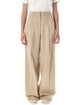 Golden Goose Beige Camel Straight Leg Trousers