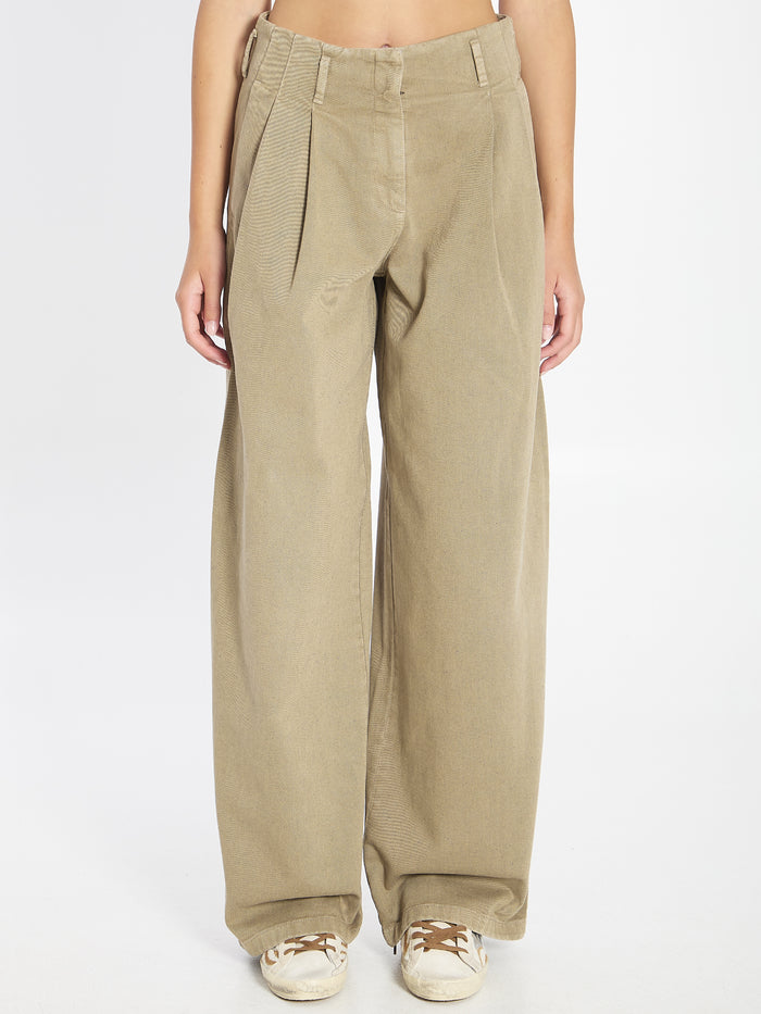 Golden Goose Oversized Wide Leg Pants