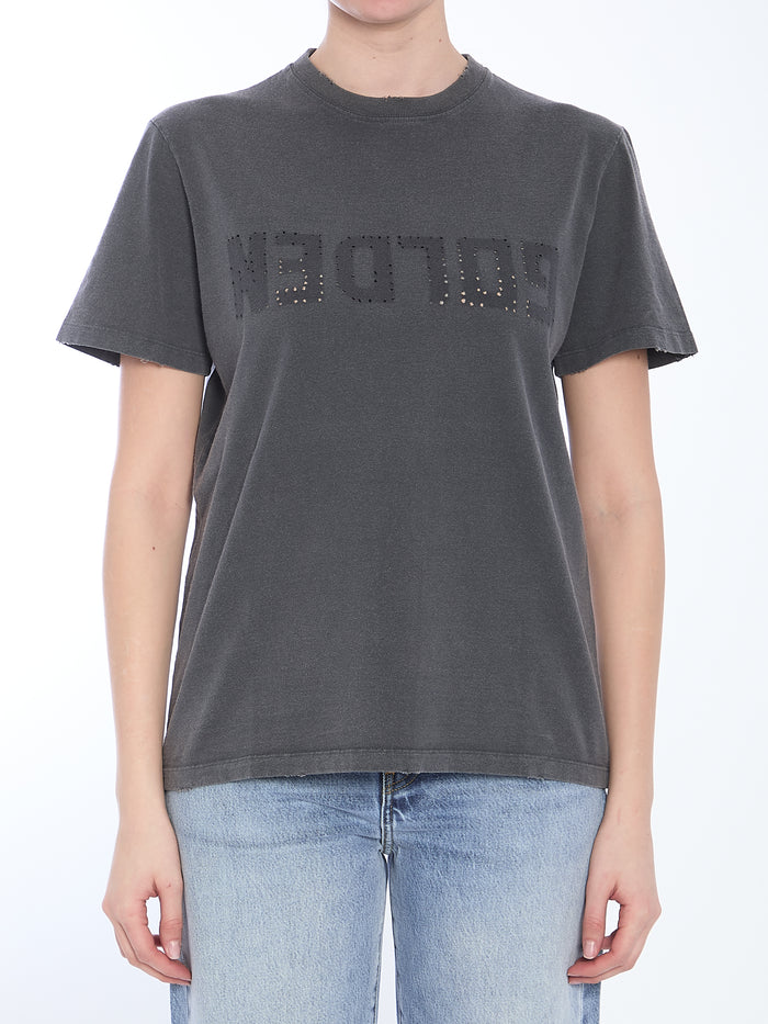 Golden Goose Logo Print Crew T-Shirt