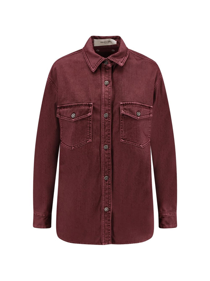 Golden Goose Oversized Cotton Poplin Shirt