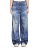 Golden Goose Golden Goose Denim Printed Satin Boyfriend Pants