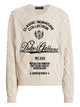Dolce & Gabbana Oversized Pullover With Interwoven Pattern