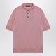 Dolce&Gabbana Pink Silk Polo Shirt